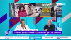 François, auditeur RMC et chauffeur livreur interpelle Sandrine Rousseau sur sa proposition concernant l'augmentation du carburant. "C'est lamentable comme proposition !" 