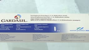 Une boîte du vaccin Gardasil, mis au point par le laboratoire Sanofi Pasteur MSD.