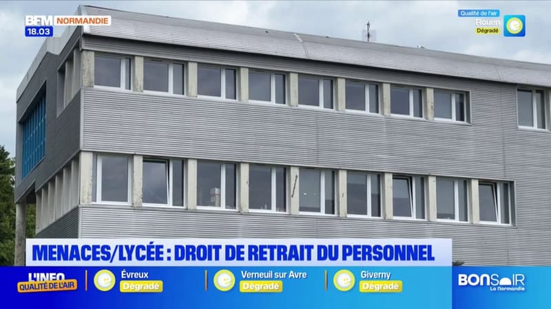 Dieppe: les enseignants d'un lycée se retirent après la réintégration d'une élève