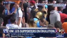 Les supporters marseillais en ébullition !
