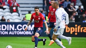 Fonte et Ajorque lors de Lille-Strasbourg, le 24 avril 2022