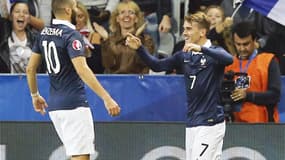 Karim Benzema et Antoine Griezmann