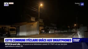 Pas-de-Calais: Hesdigneul-lès-Boulogne s'éclaire grâce aux smartphones