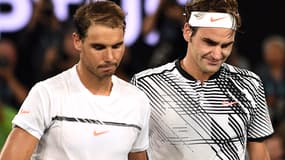Rafael Nadal et Roger Federer