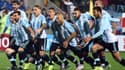 La joie des Argentins, qualifiés pour les demi-finales de la Copa America
