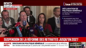 Discours de politique générale: pour Cyrielle Chatelain, présidente du groupe (Écologiste et social), le Premier ministre "n'a pas dit grand-chose" annonce voter la censure