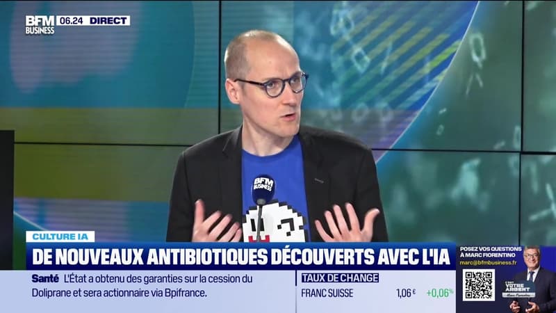 Culture IA : De nouveaux antibiotiques découverts avec l'IA, par Anthony Morel - 21/10