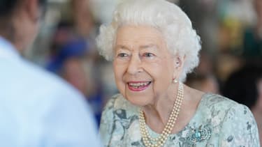 La reine Elizabeth le 15 juillet 2022.