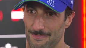 Daniel Ricciardo au GP de Singapour de Formule 1, le 22 septembre 2024