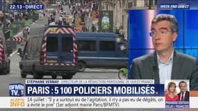 Paris: 5 100 policiers mobilisés pour la soirée du 14-juillet