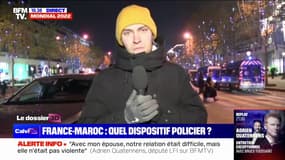 France-Maroc: important dispositif policier déployé sur les Champs-Élysées