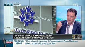 "Les minima sociaux, 500 euros c'est pour garder la tète hors de l'eau on ne vit pas avec 500 euros"