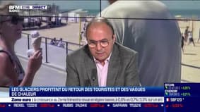 Bruno Aïm (CNGF) : Les glaciers profitent du retour des touristes et des vagues de chaleur - 18/08