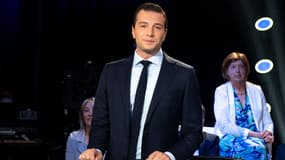 Jordan Bardella, le 16 juin 2022 sur le plateau de BFMTV