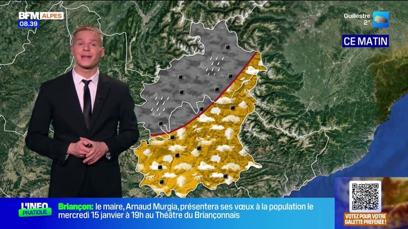 Météo: un temps contrasté entre humidité haut-alpine et soleil des Alpes-de-Haute-Provence pour ce jeudi