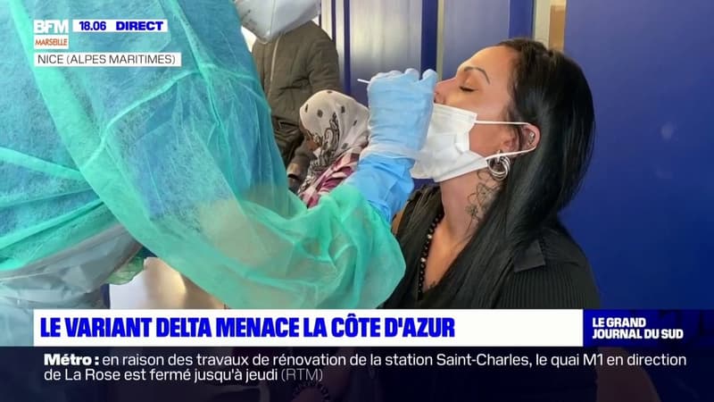 Le variant Delta menace l'été sur la Côte d'Azur