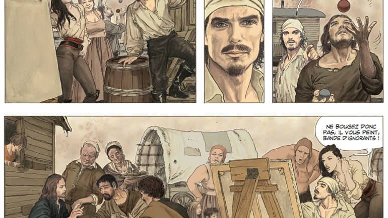 Le Caravage par Manara Le Caravage par Manara