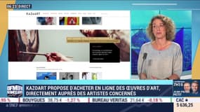 KAZoART propose d'acheter en ligne des œuvres d'art directement auprès des artistes concernés, Mathilde Le Roy - 21/10