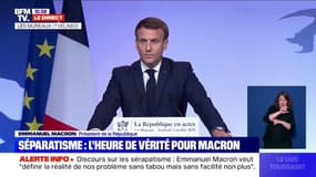 Séparatisme: Emmanuel Macron appelle à ne pas tomber "dans le piège de l'amalgame"