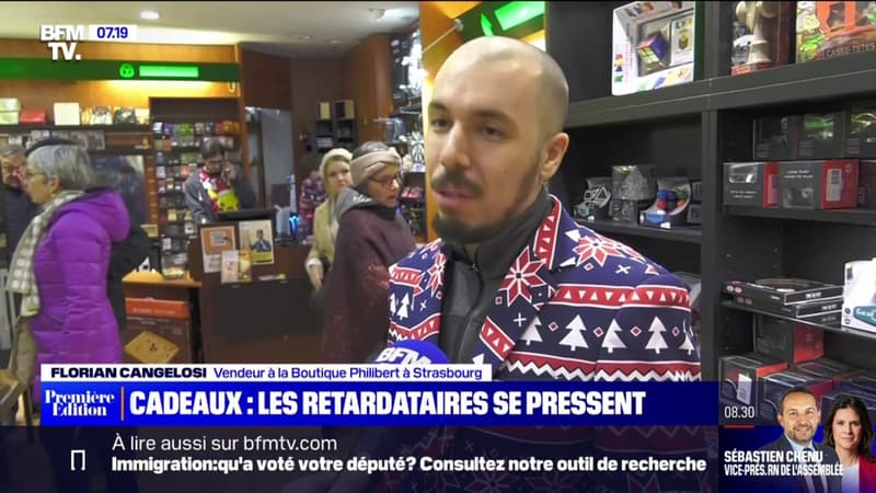 Cadeaux de Noël: 65% des Français effectuent des achats à la dernière minute