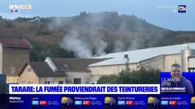 Tarare: la mystérieuse fumée proviendrait des teintureries