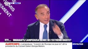 Immigration: "Si j'étais au pouvoir, pas un seul migrant n'arriverait", déclare Éric Zemmour