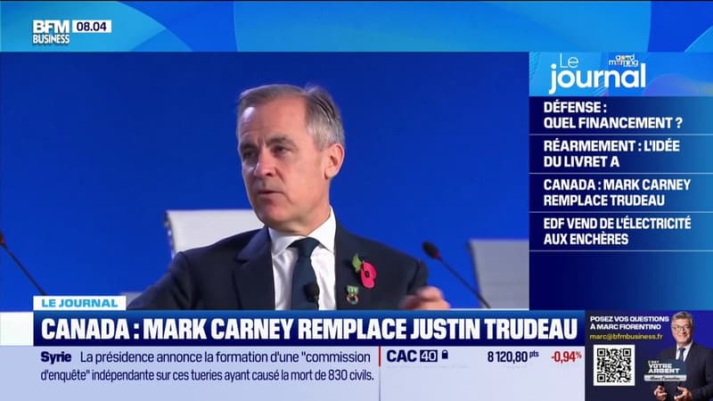 Canada : Mark Carney remplace Justin Trudeau