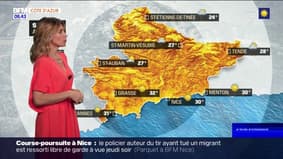 Météo Côte d'Azur: du beau temps au programme de ce samedi, jusqu'à 32°C à Grasse