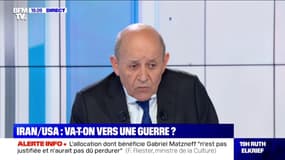 Jean-Yves Le Drian sur la fuite de Carlos Ghosn: "Pour l'instant il n'a pas demandé à venir en France"