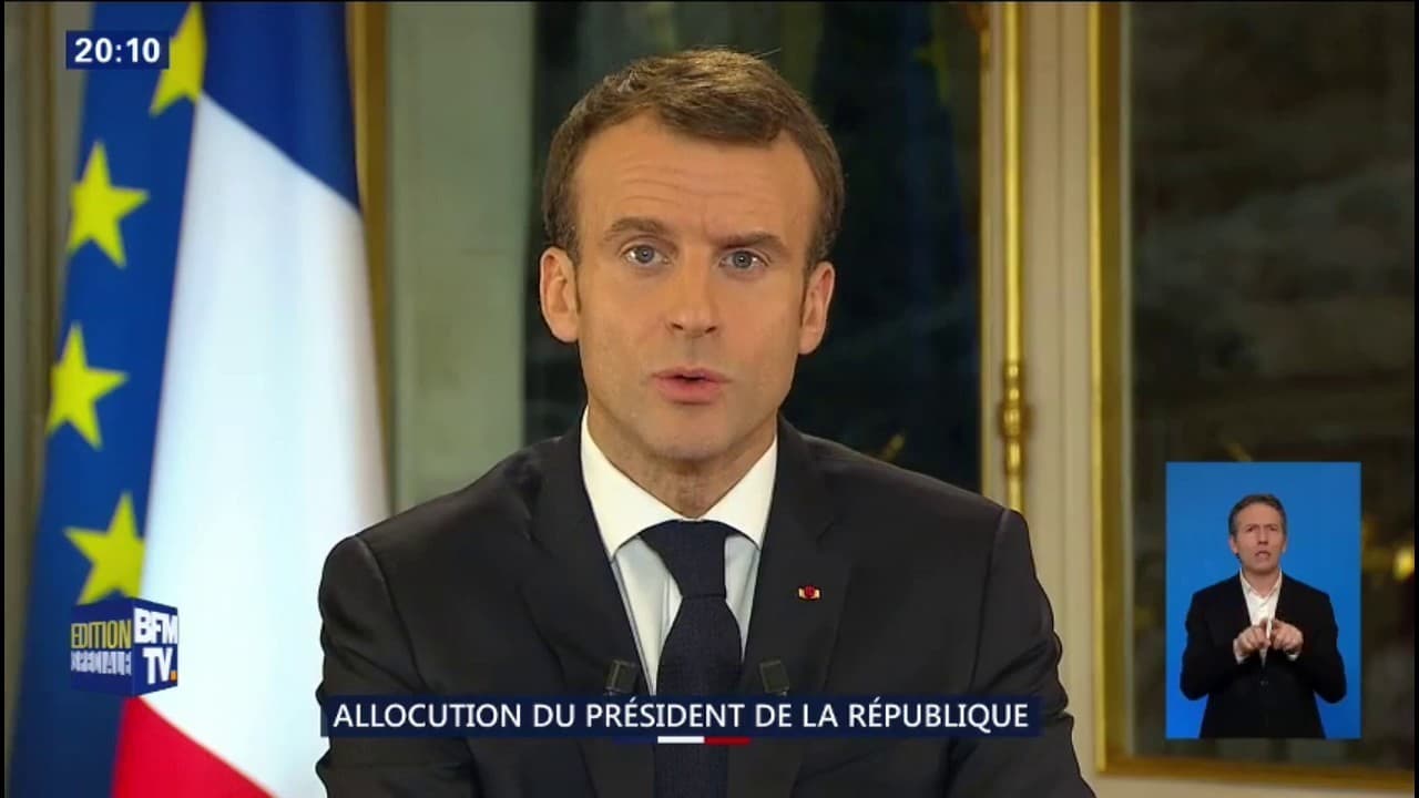 Retrouvez l'intégralité de l'allocution du président de la République Retrouvez l'intégralité de l'allocution du président de la République