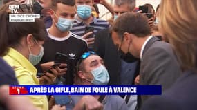 Story 2 : Après la gifle, bain de foule à Valence - 08/06