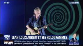 Jean-Louis Aubert se démultiplie sur scène grâce à des hologrammes