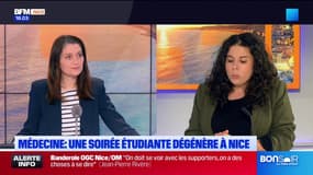 Nice: une soirée d'étudiants en médecine dégénère