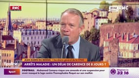 "La Cour des comptes a raison de se préoccuper des arrêts maladie", affirme Jean-Eudes du Mesnil, secrétaire général de la CPME