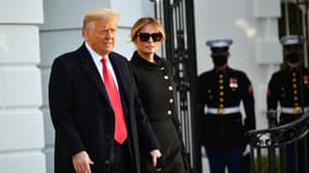 Les Trump quittent la Maison Blanche le 20 janvier 2021.
