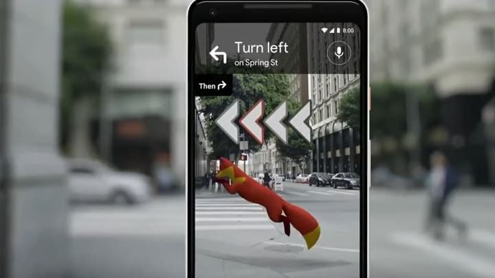 Google Maps passe à la réalité augmentée.