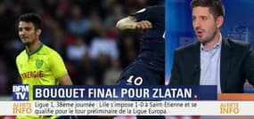 Zlatan Ibrahimovic joue son dernier match avec le PSG