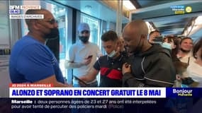 Arrivée de la flamme olympique à Marseille: Soprano et Alonzo se produiront pour le concert Coca-Cola du 8 mai
