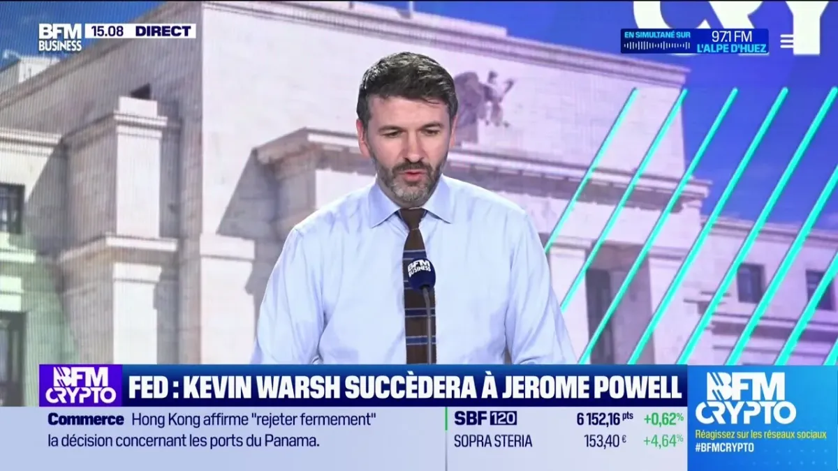 BFM Crypto, les Pros : Fed, Kevin Warsh succédera à Jerome Powell - 30/01