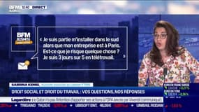 Droit social et droit du travail: vos questions et nos réponses - 09/05