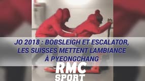 JO 2018 : Bobsleigh et escalator, les Suisses mettent l'ambiance à Pyeongchang
