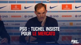 PSG : Tuchel insiste pour le mercato