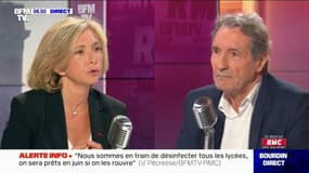 Valérie Pécresse etait l'invitée de Jean-Jacques Bourdin sur RMC et BFMTV ce lundi 18 mai