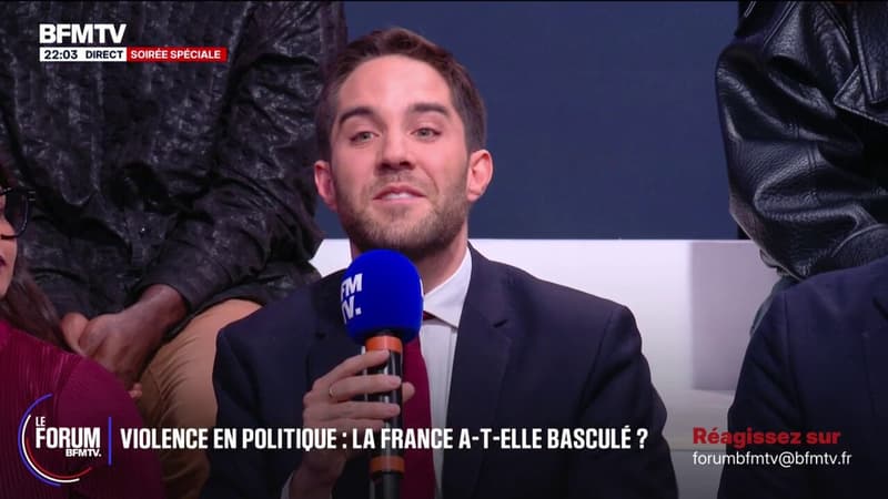 FORUM BFM - "Vous cherchez à détourner votre responsabilité": le vif échange entre Thomas Ménagé (RN) et Sophie Ridel (PS)