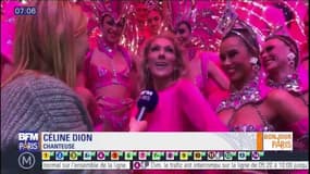 Céline Dion de passage au Moulin Rouge, la star s’est confiée en exclusivité à BFM Paris 