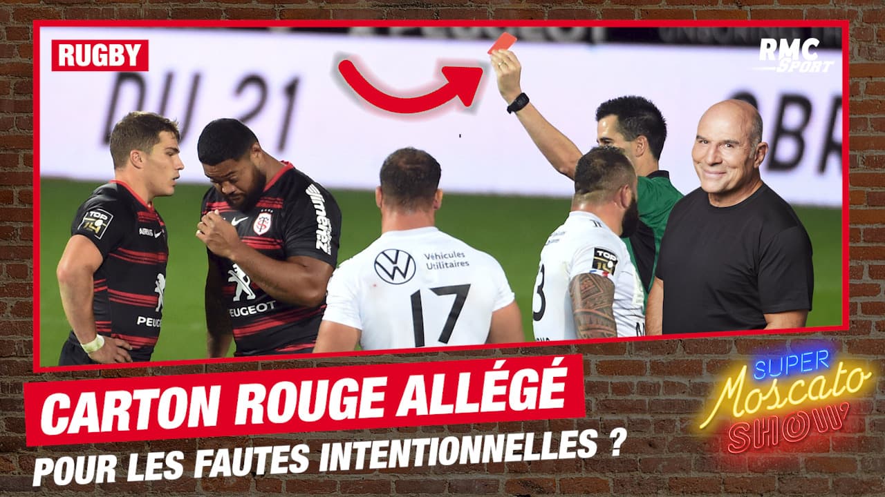 Rugby : Un carton rouge allégé pour les fautes intentionnelles