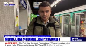 Métro: ligne 14 fermée, ligne 13 saturée? 