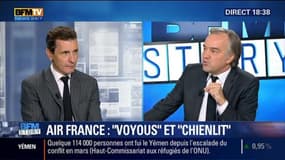 Violences à Air France: Manuel Valls estime "dangeureux" le mot "chienlit" de Nicolas Sarkozy