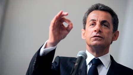 Nicolas Sarkozy entame ce mercredi une visite d'Etat en Chine destinée à sceller la réconciliation entre Paris et Pékin, que le nucléaire iranien, les questions monétaires et l'environnement ne devraient pas mettre en danger. /Photo prise le 22 avril 2010
