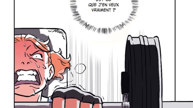 Une planche de "Colossale " de Diane Truc et Rutile
